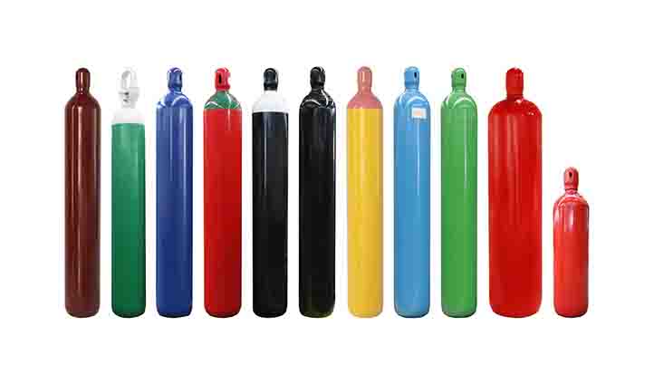 Bouteilles de gaz industrielles fiables fabriquées selon les normes EN ISO 9809