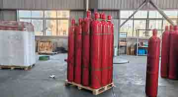 Bouteilles de gaz industrielles fiables fabriquées selon les normes EN ISO 9809