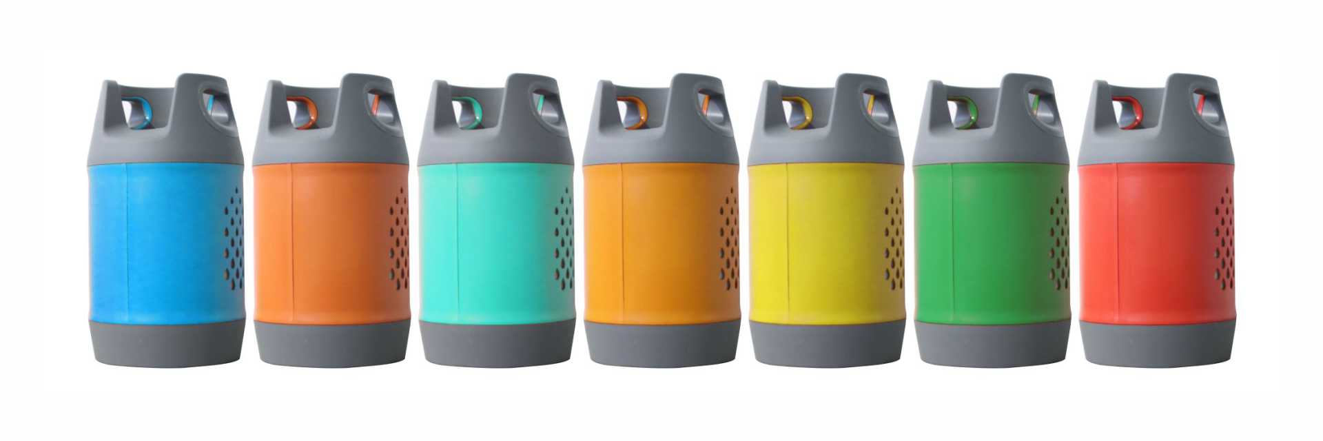 LPG composite gas cylinder with customizable LOGO