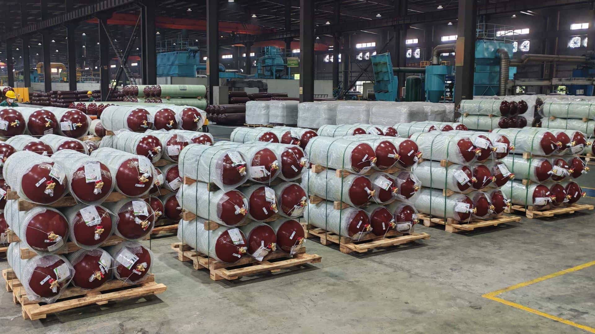 70L CNG Type 2 Cylinder 70L CNG Type 2 Hoop-Wrapped Composite Cylinder
